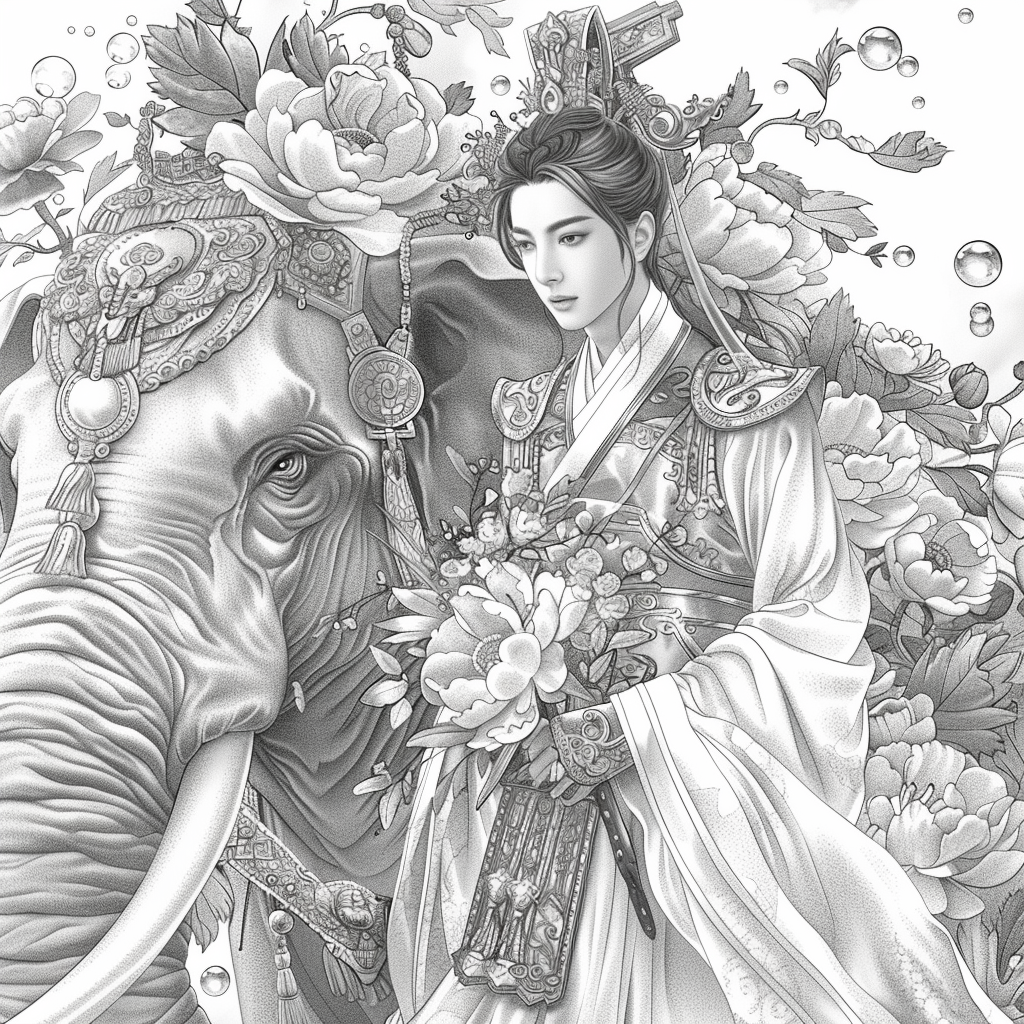 The Lotus General and the War Elephant