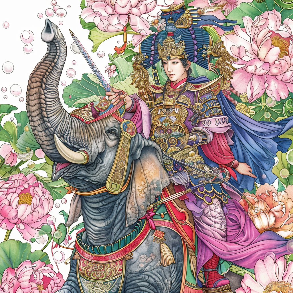 The Lotus General and the War Elephant