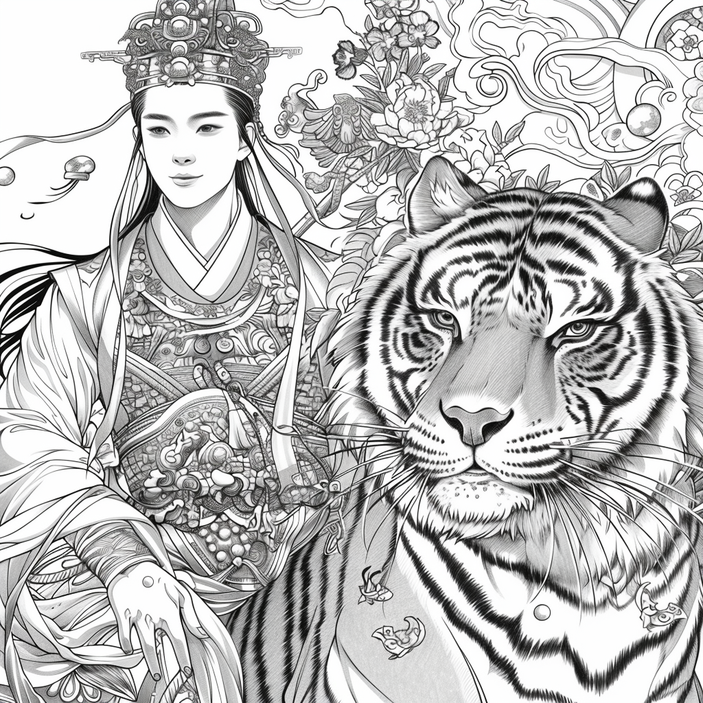 The Lotus King and the Sacred Elephant