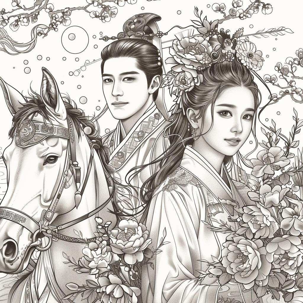 Oriental beauty Whispers of the Jade Lotus