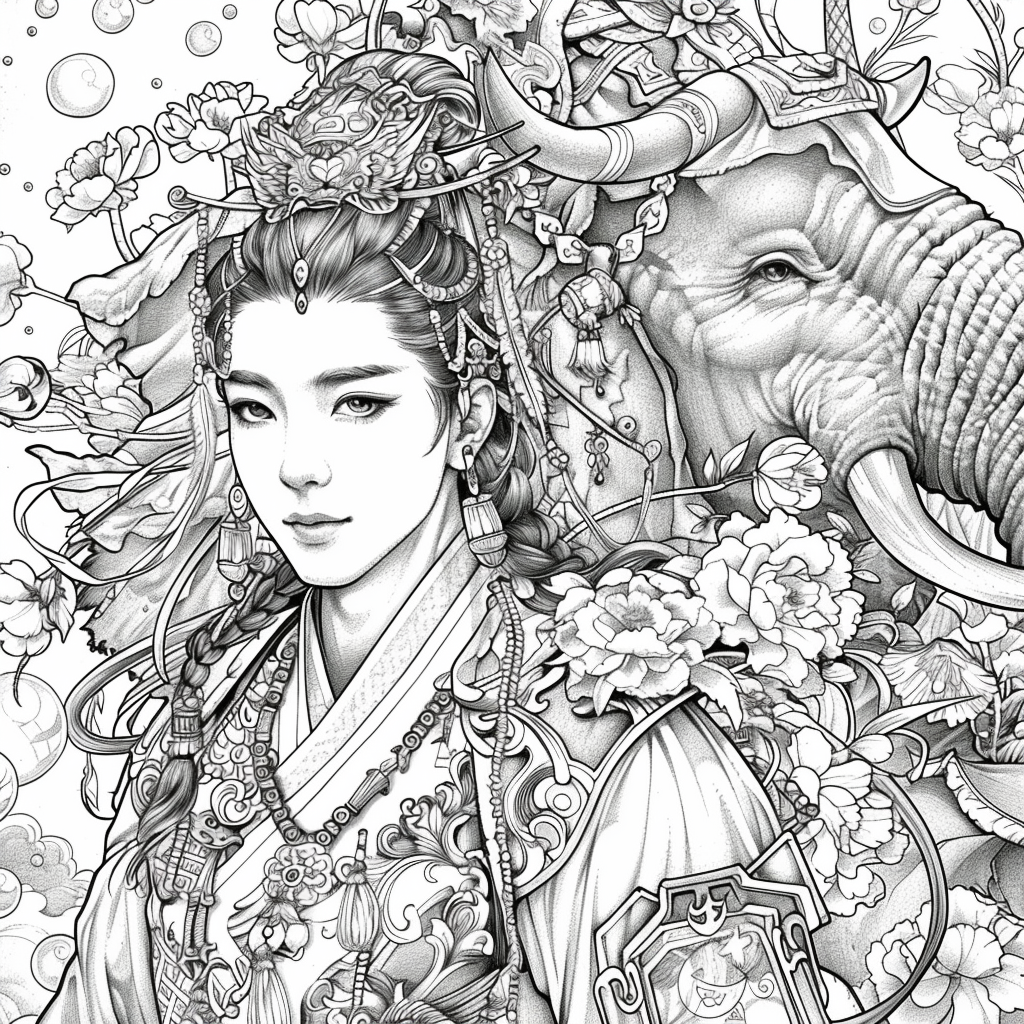 Oriental beautyBlossom Princess