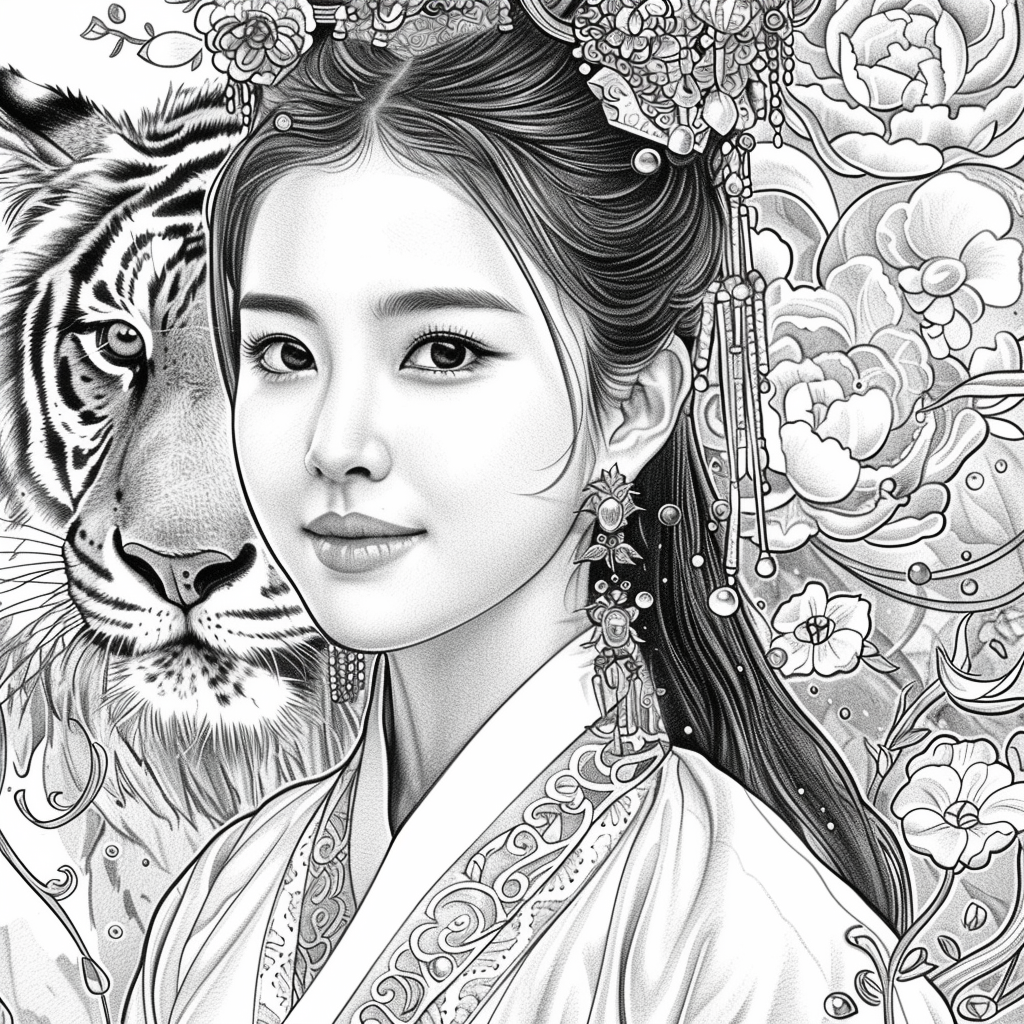 Princess of the Peacock Garden