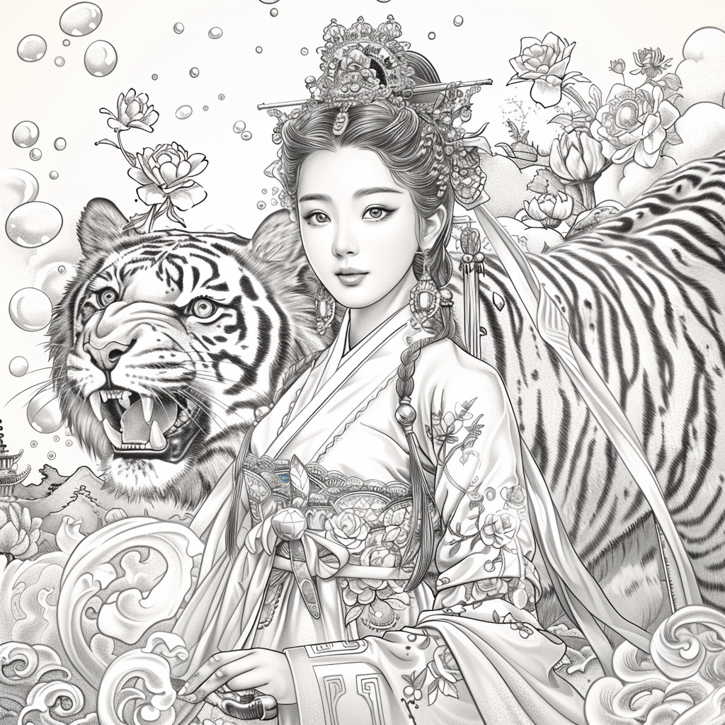 Princess of the Peacock Garden