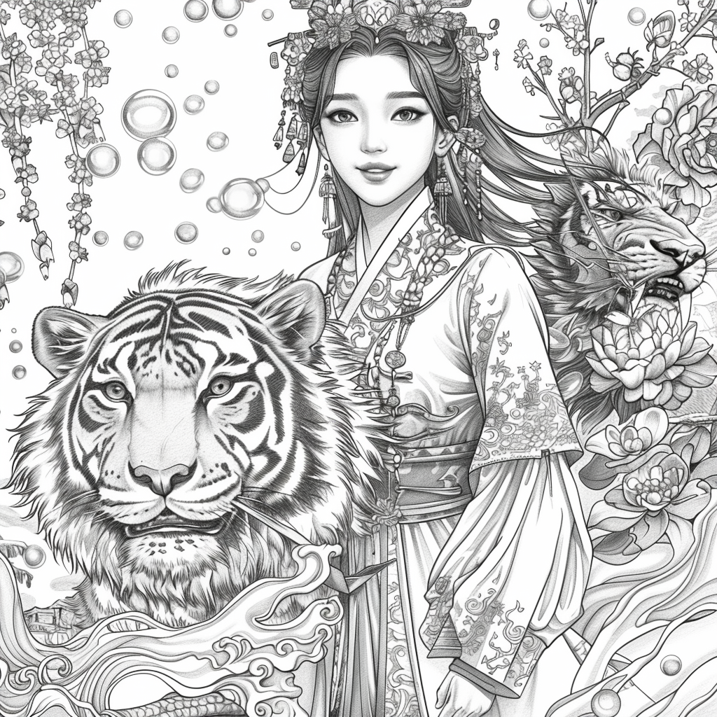 Princess of the Peacock Garden