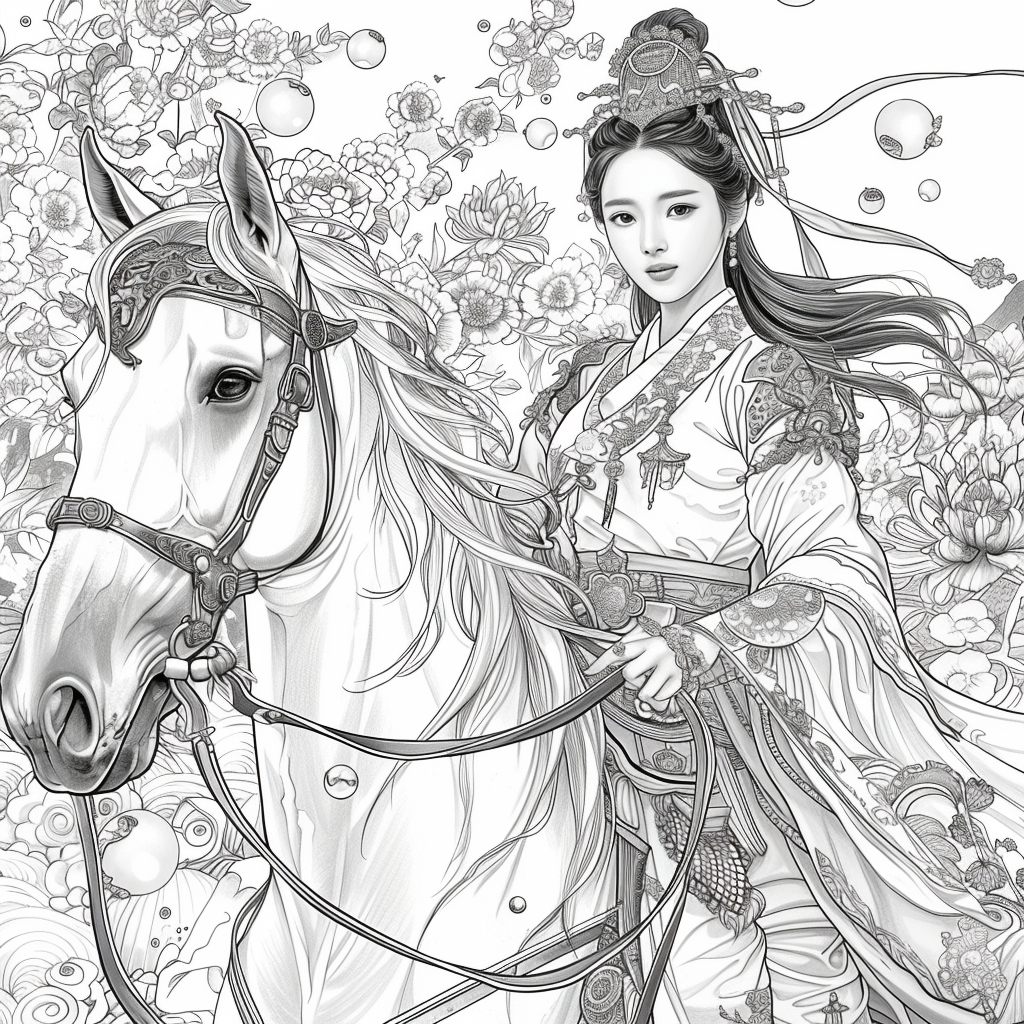 Gallop of the Petal Crowned Warrior