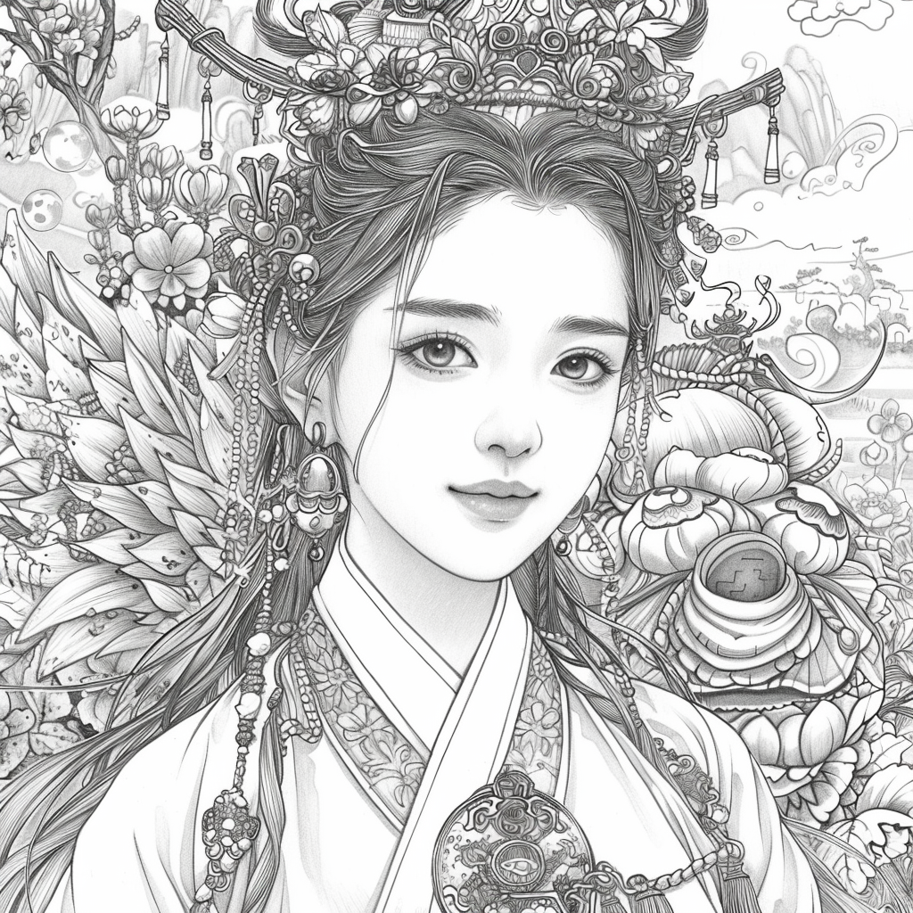 Heavenly Grace: The Prayer of the Celestial Maiden.