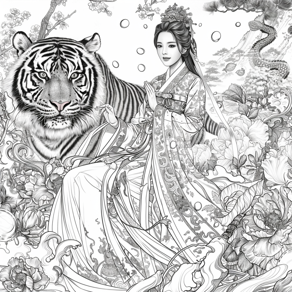Princess of the Peacock Garden