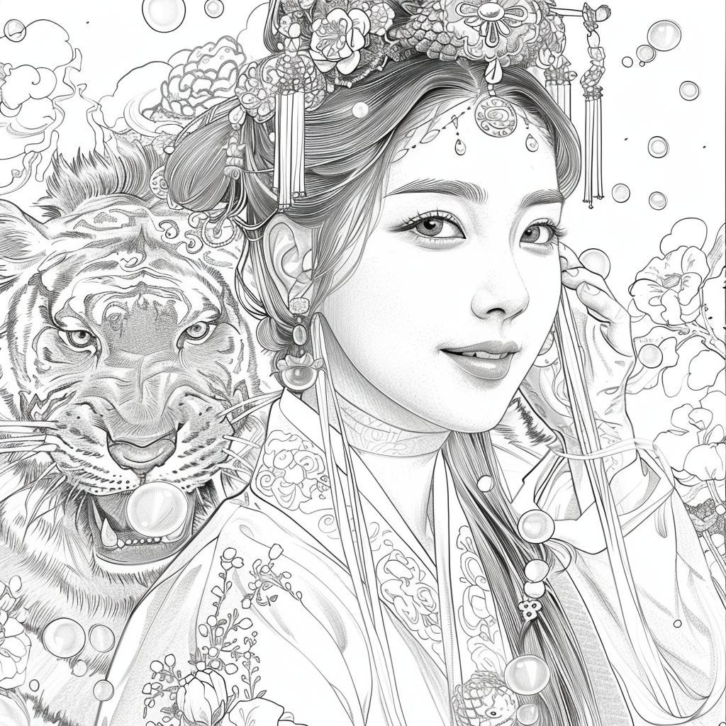 Princess of the Peacock Garden