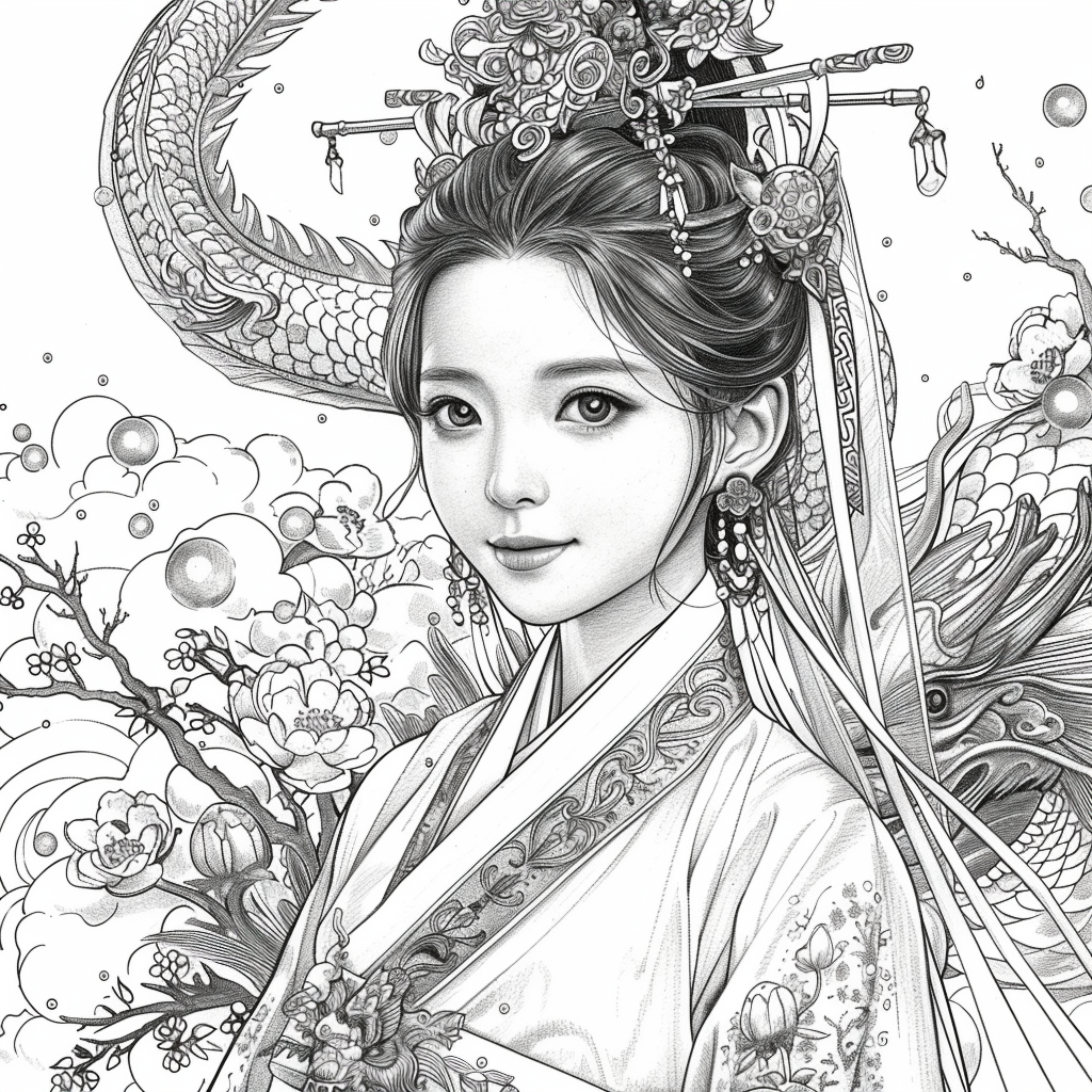 Princess of the Peacock Garden