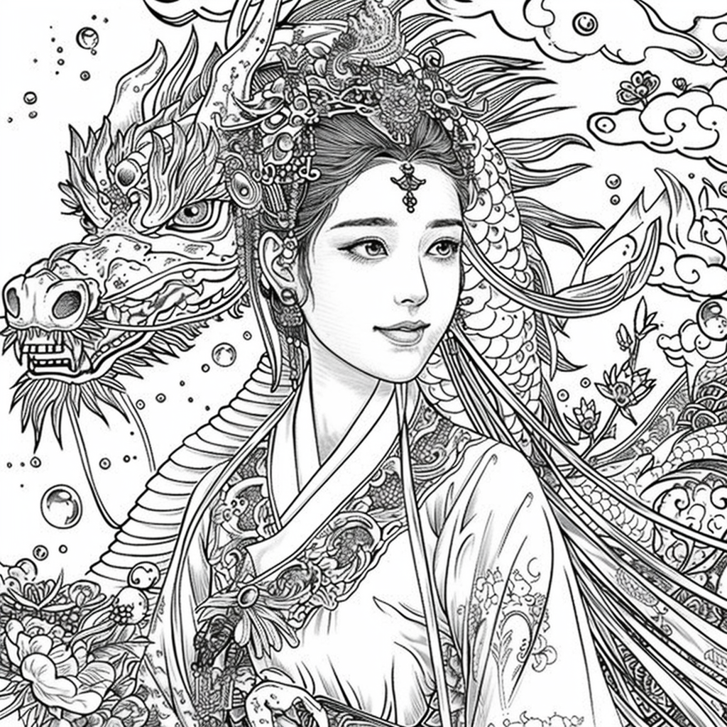 Princess of the Peacock Garden