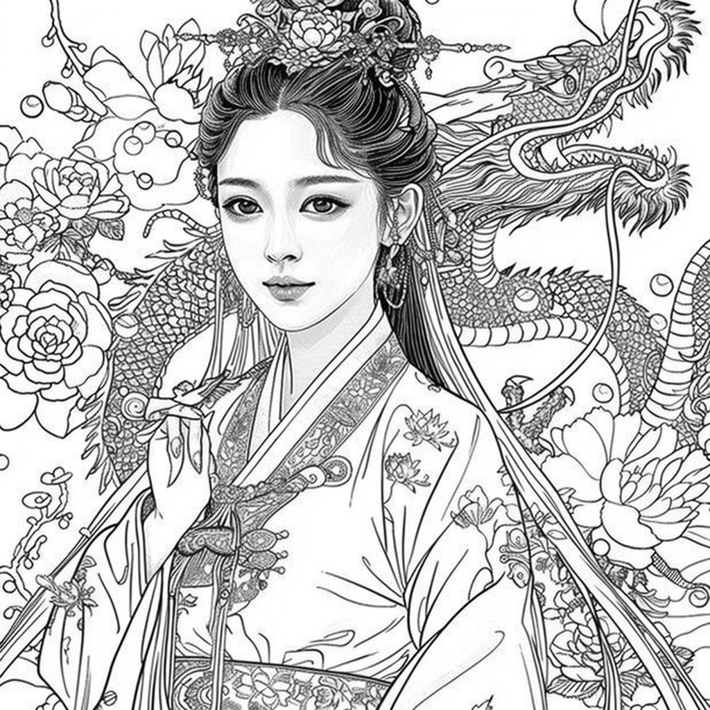 Princess of the Peacock Garden