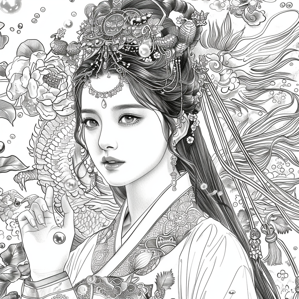 Princess of the Peacock Garden