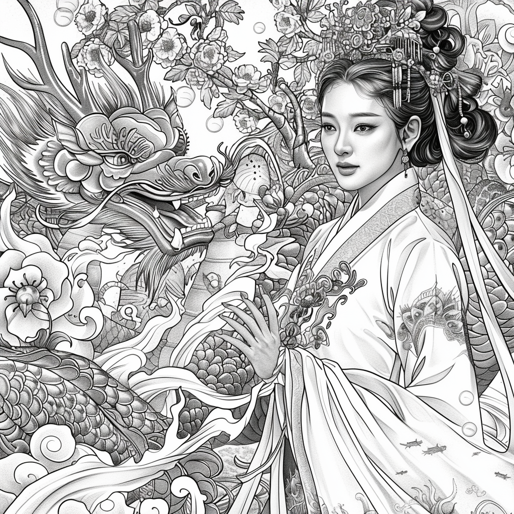 Princess of the Peacock Garden