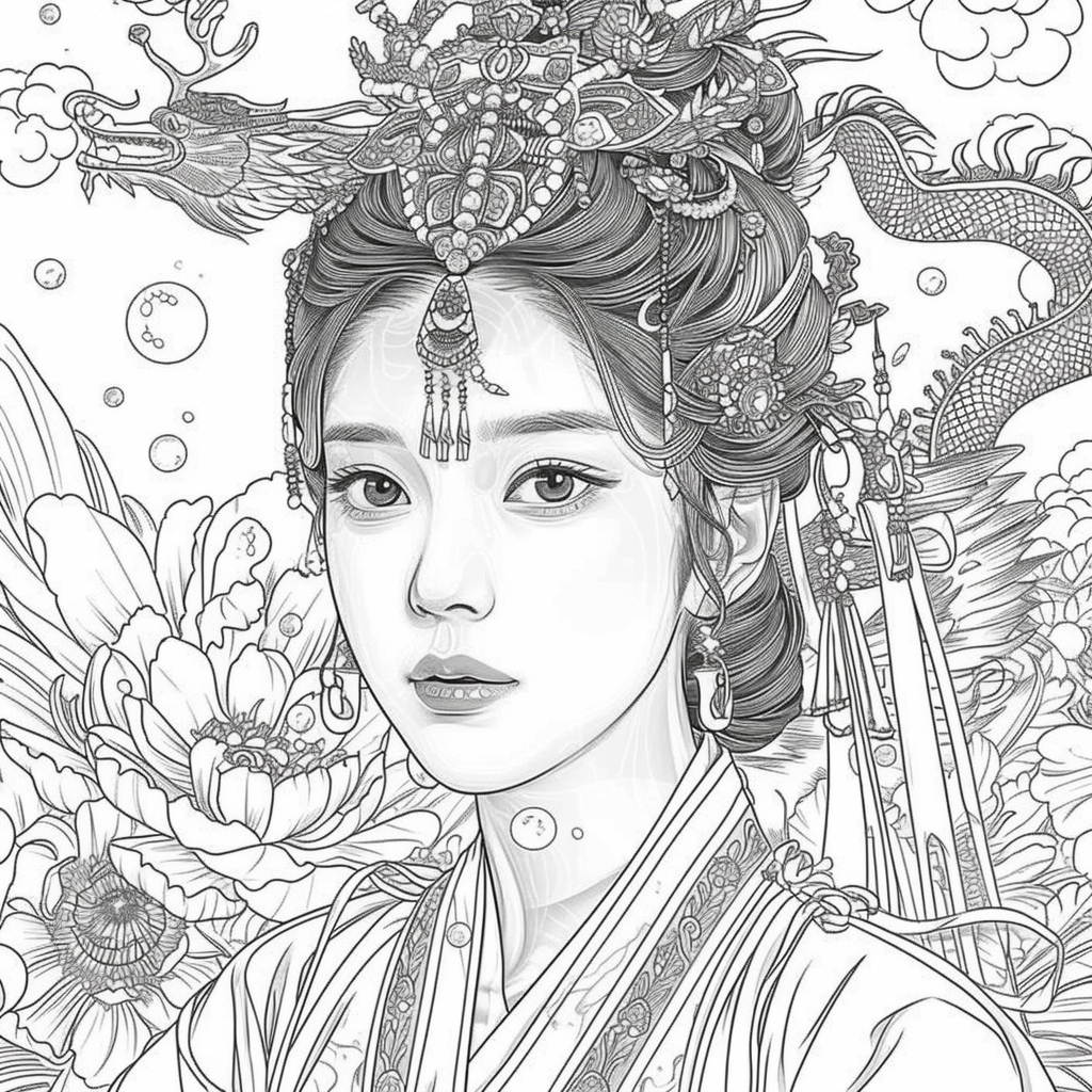 Princess of the Peacock Garden