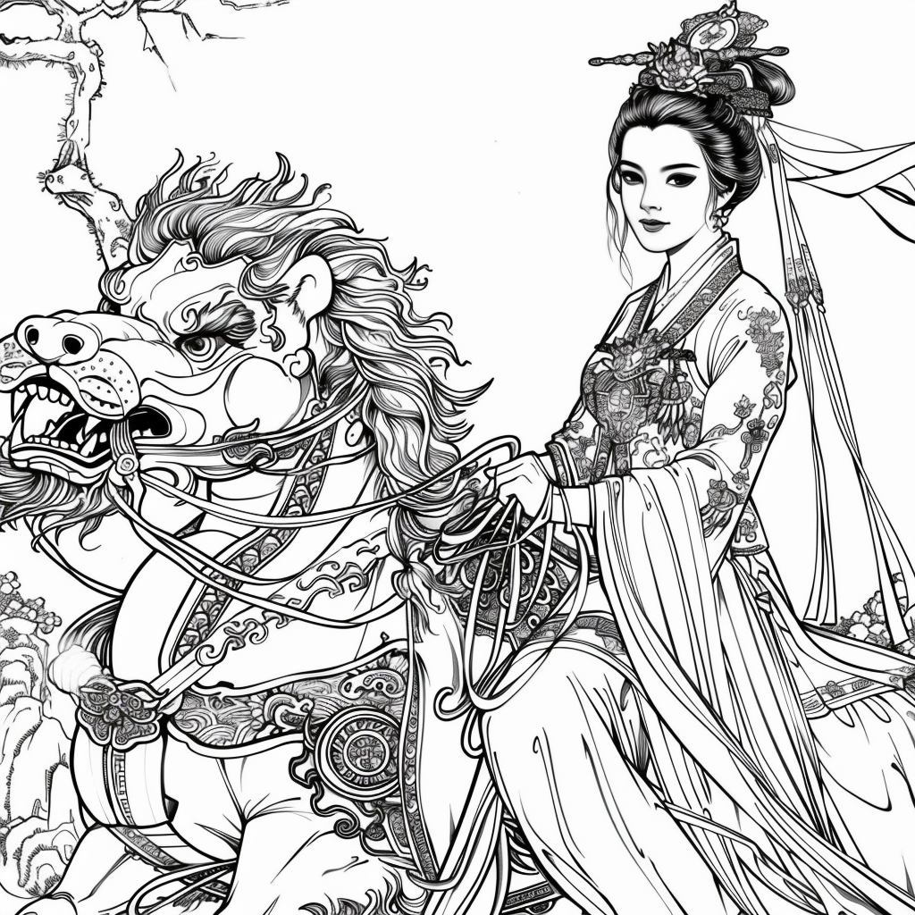 Princess of the Peacock Garden