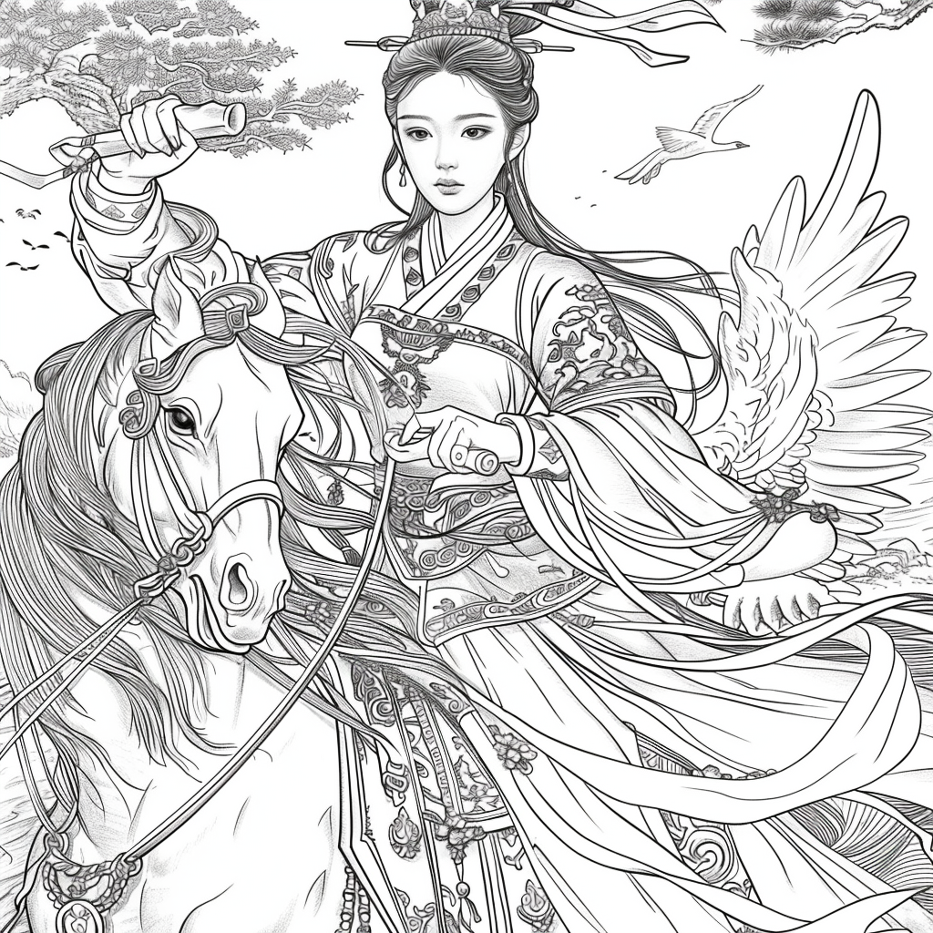 The Radiant Blossom Princess