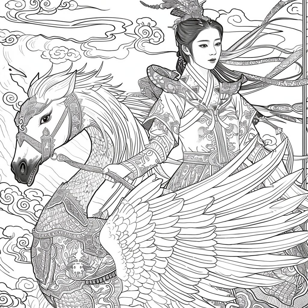 The Crimson Court – Portrait of the Royal Blossom