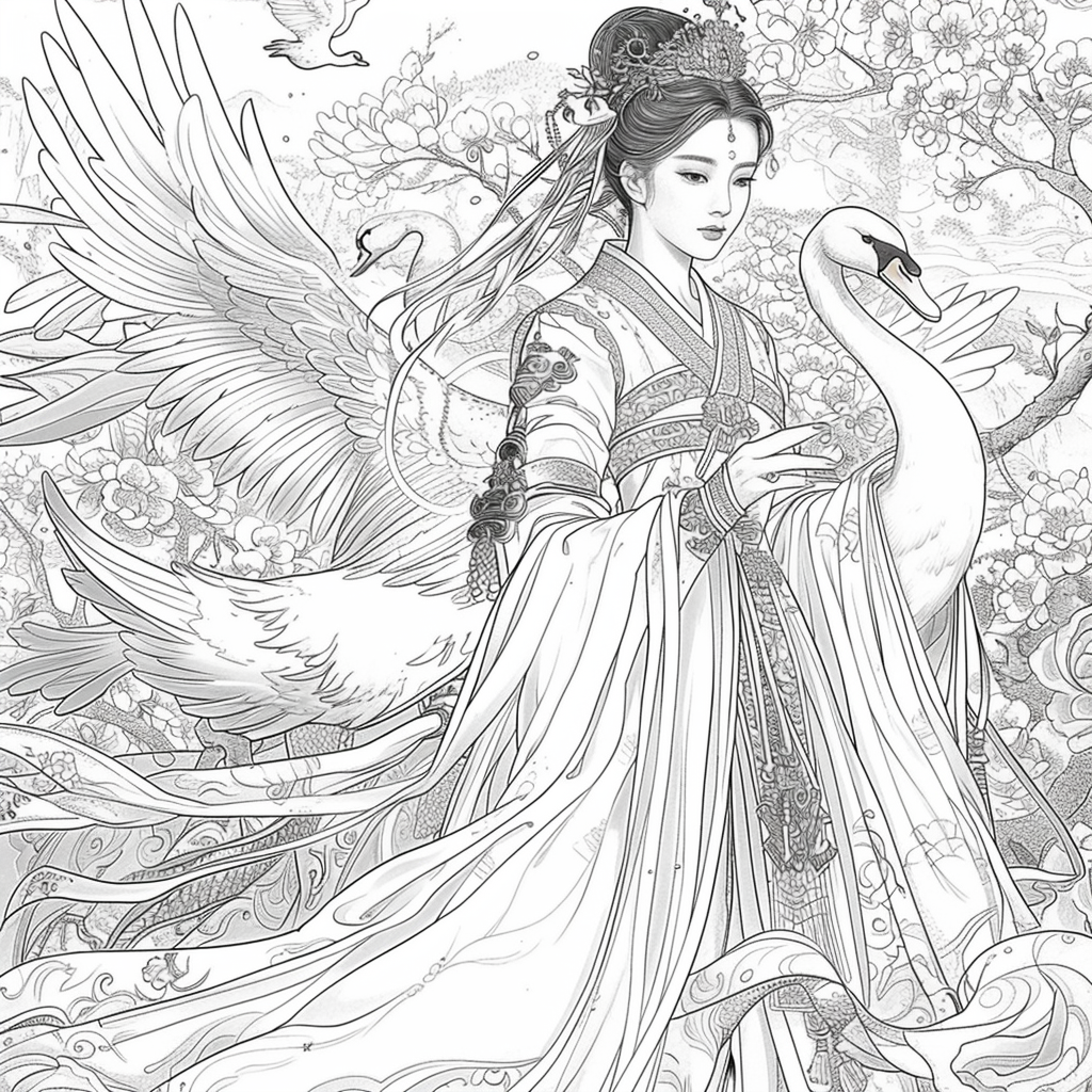 The Crimson Court – Portrait of the Royal Blossom