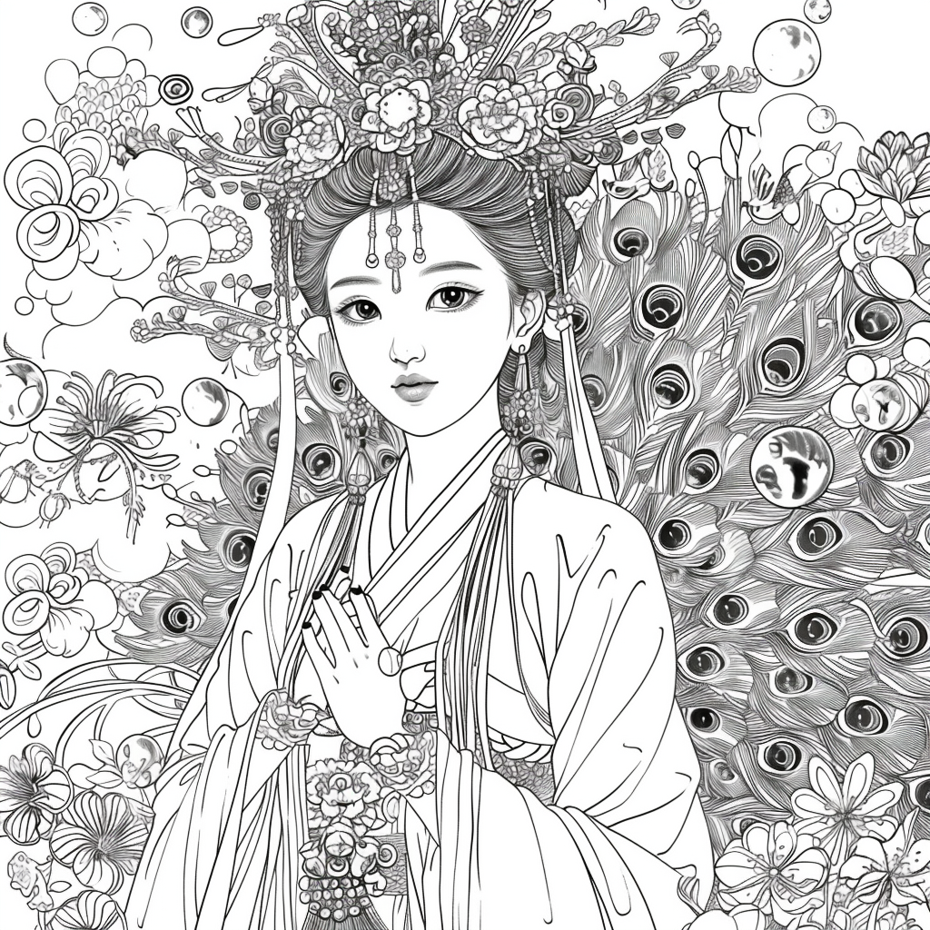 Princess of the Peacock Garden