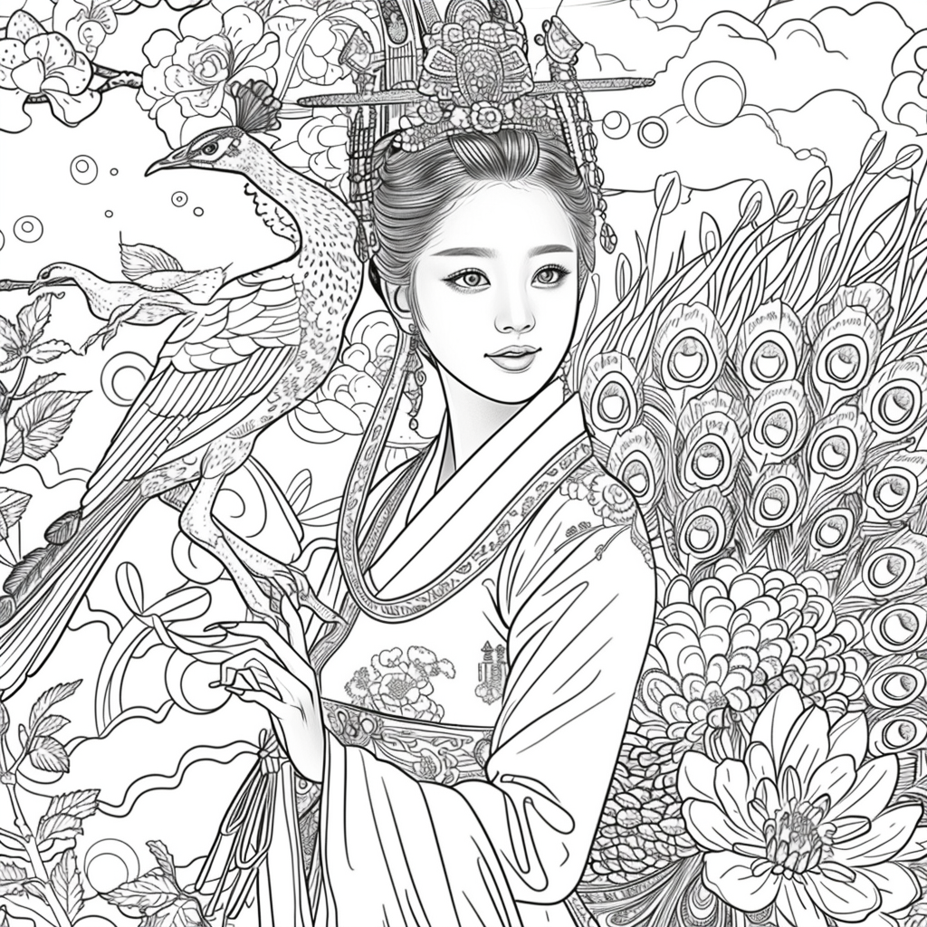 Princess of the Peacock Garden