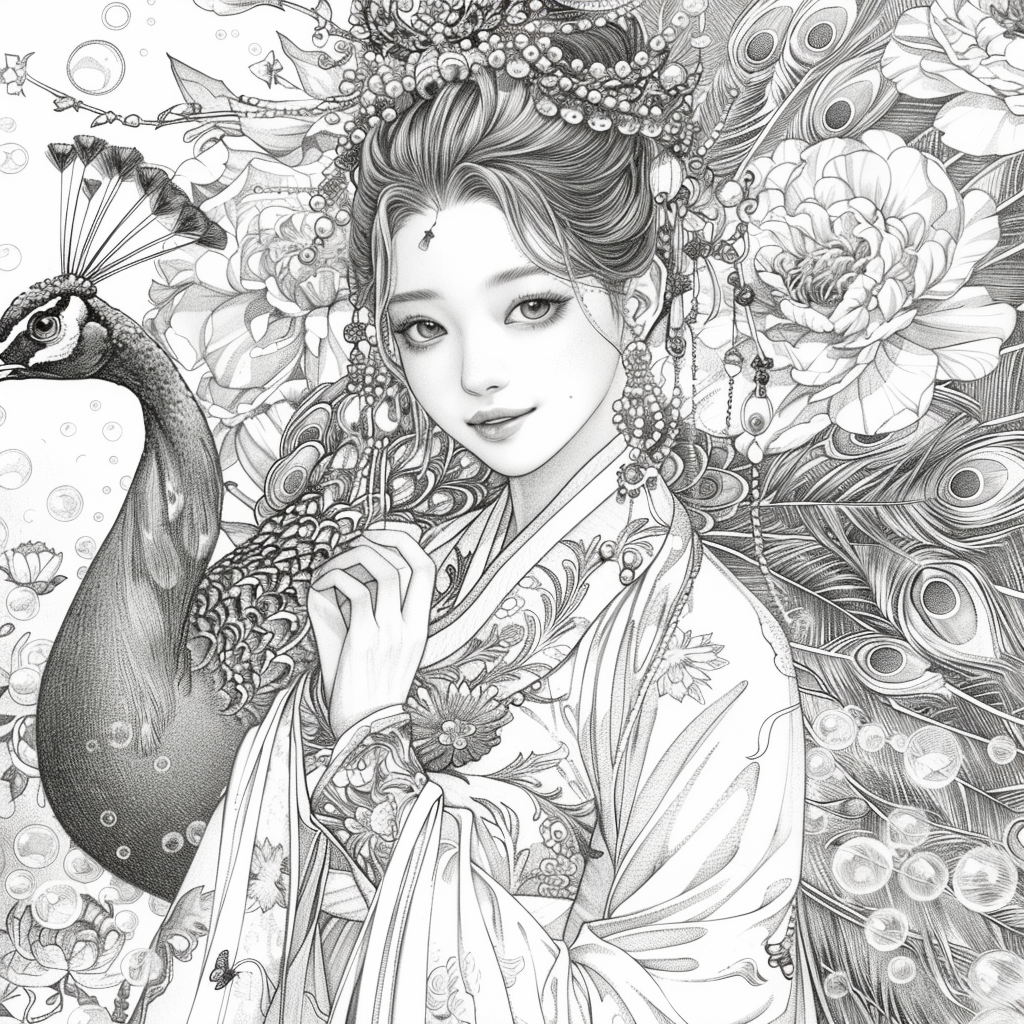 Princess of the Peacock Garden