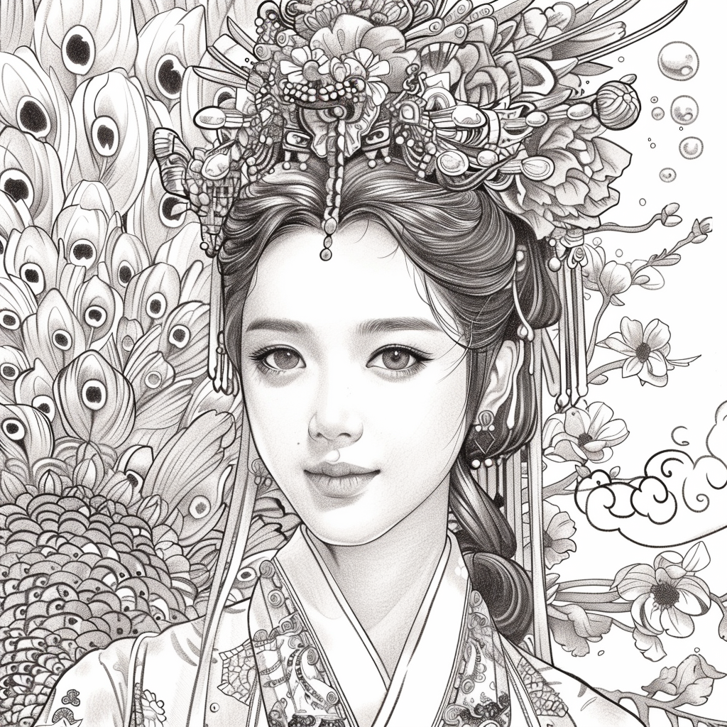 Princess of the Peacock Garden