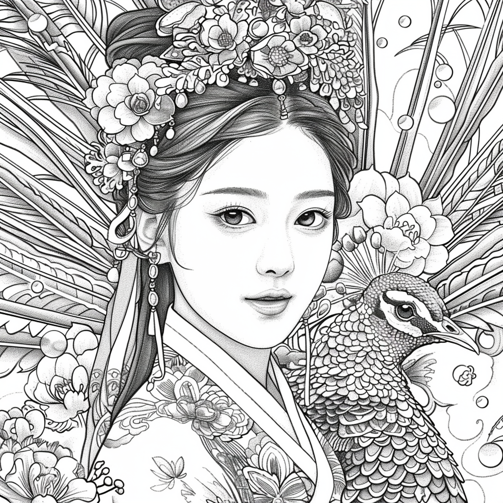 Princess of the Peacock Garden