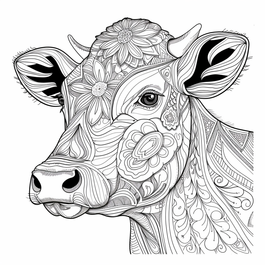 he Festival Cow of Color and Joy