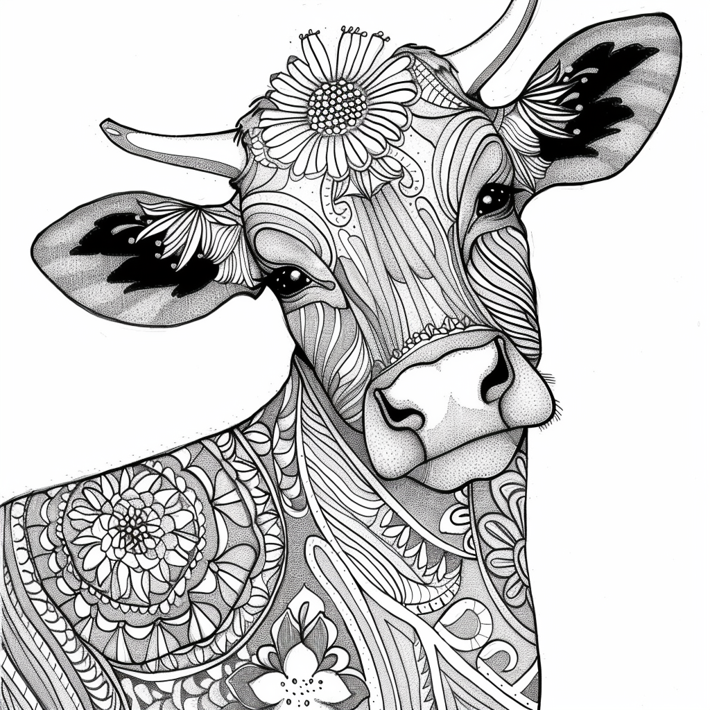 he Festival Cow of Color and Joy
