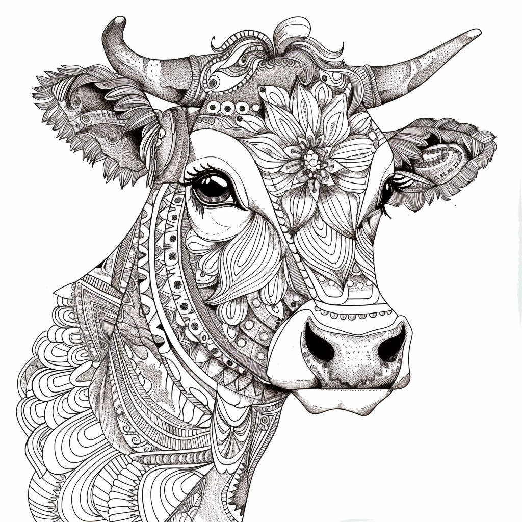 he Festival Cow of Color and Joy