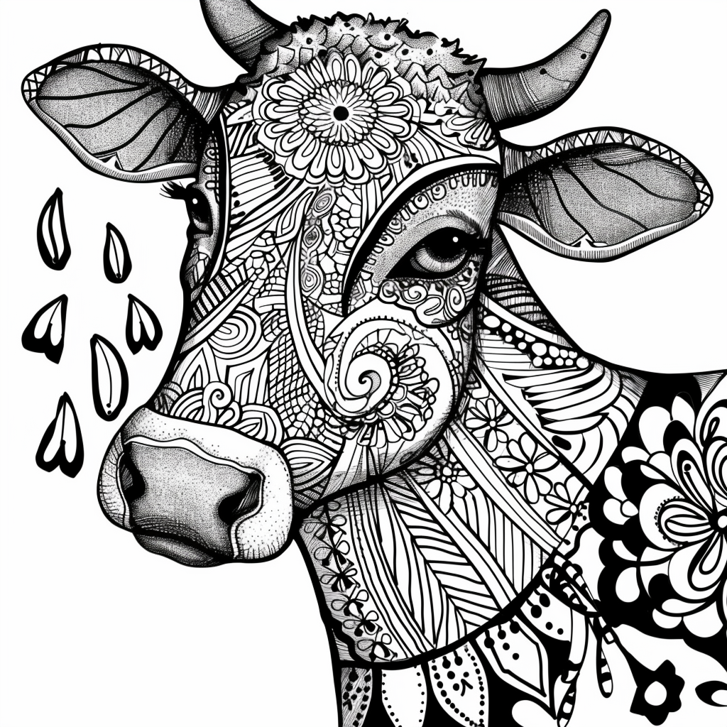 he Festival Cow of Color and Joy
