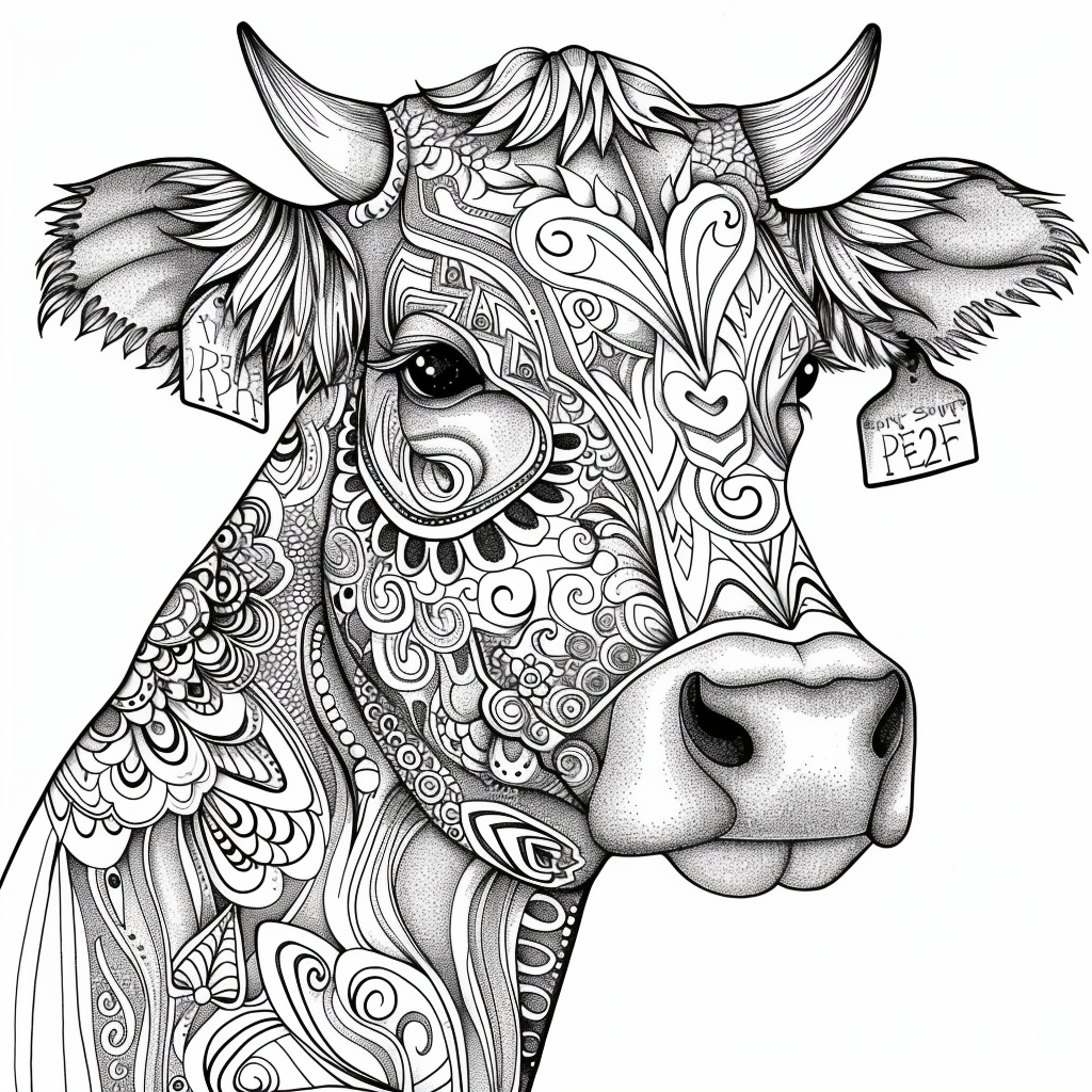 he Festival Cow of Color and Joy