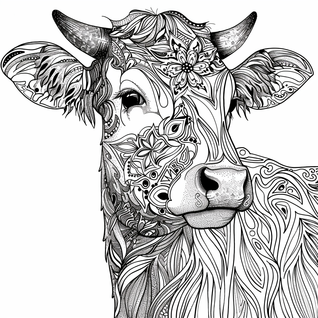 he Festival Cow of Color and Joy