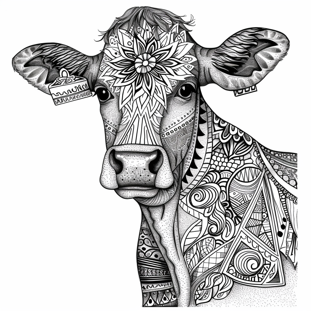 he Festival Cow of Color and Joy