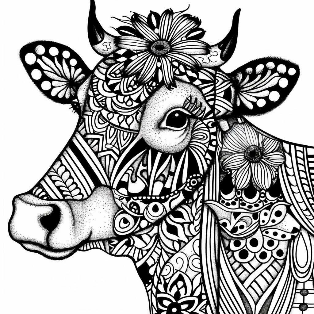 he Festival Cow of Color and Joy