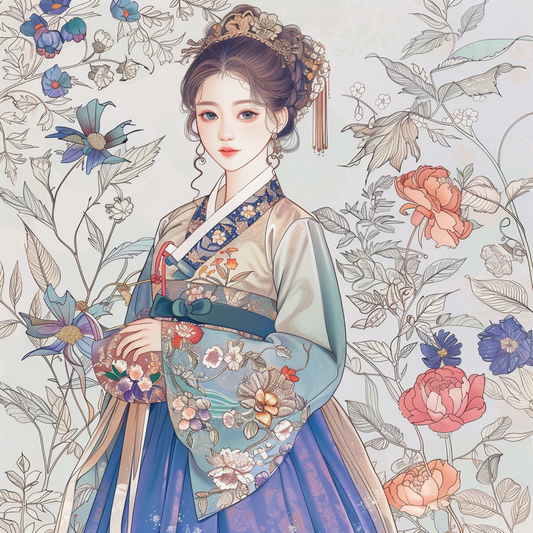 Floral Grace – The Blooming Beauty of Joseon