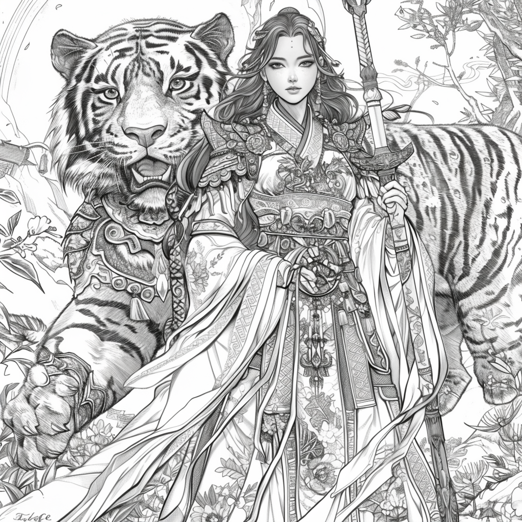 Princess and the Tiger Guardian