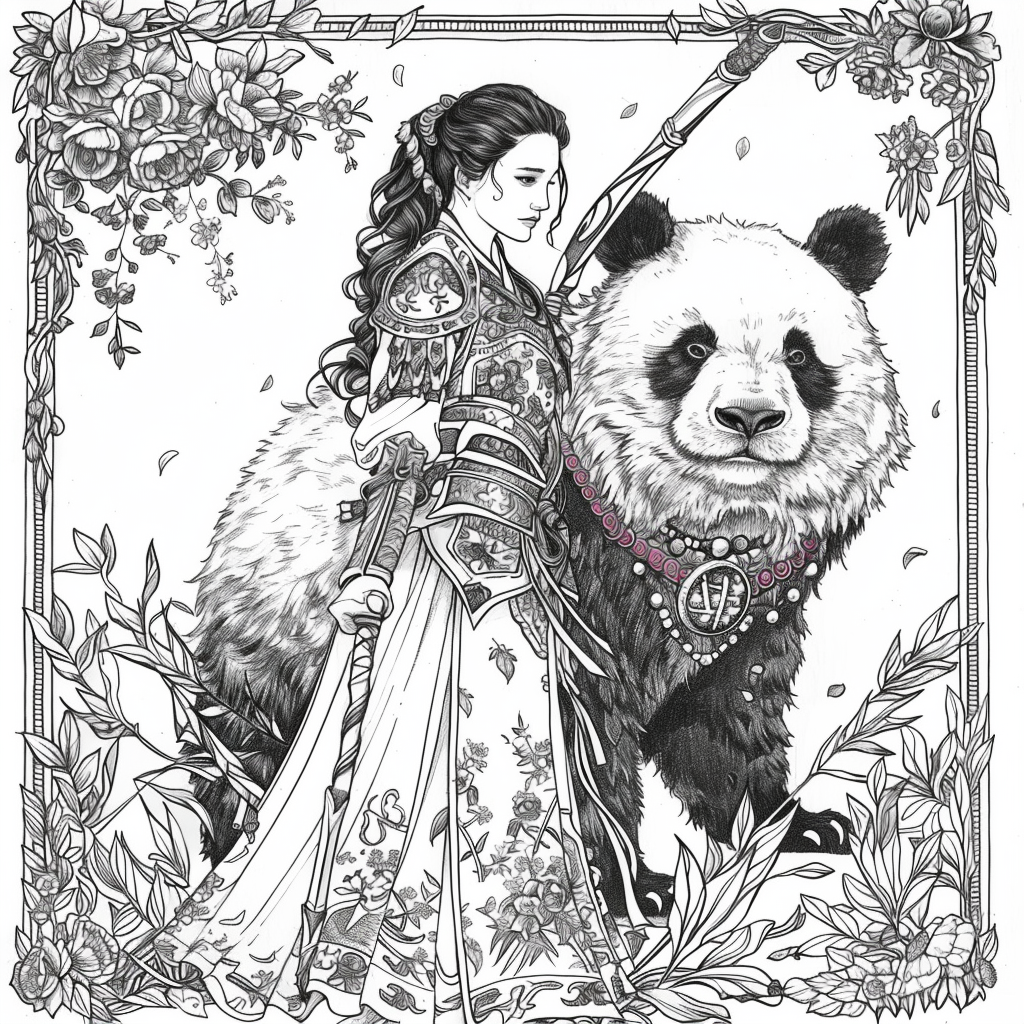Harmony in the Bamboo Garden