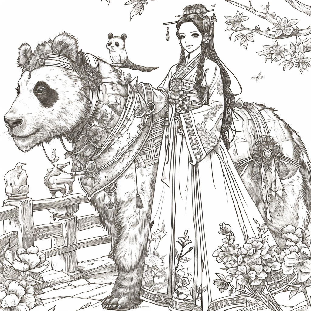 Harmony in the Bamboo Garden