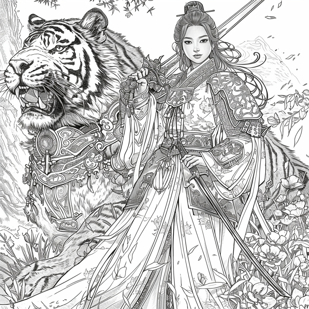 Princess and the Tiger Guardian