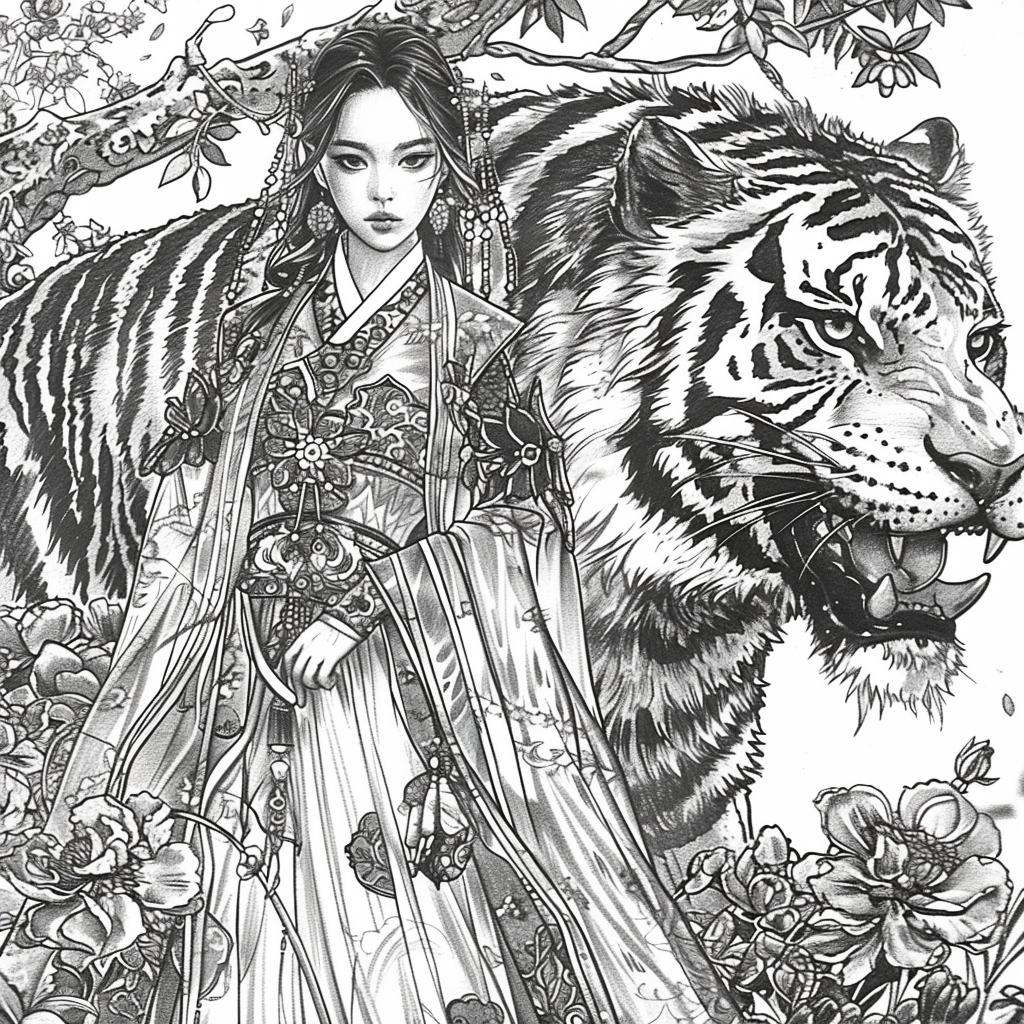 Princess and the Tiger Guardian