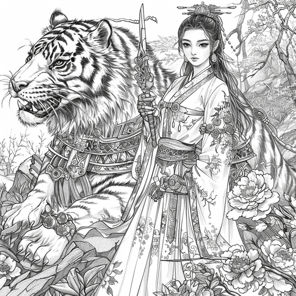 Princess and the Tiger Guardian
