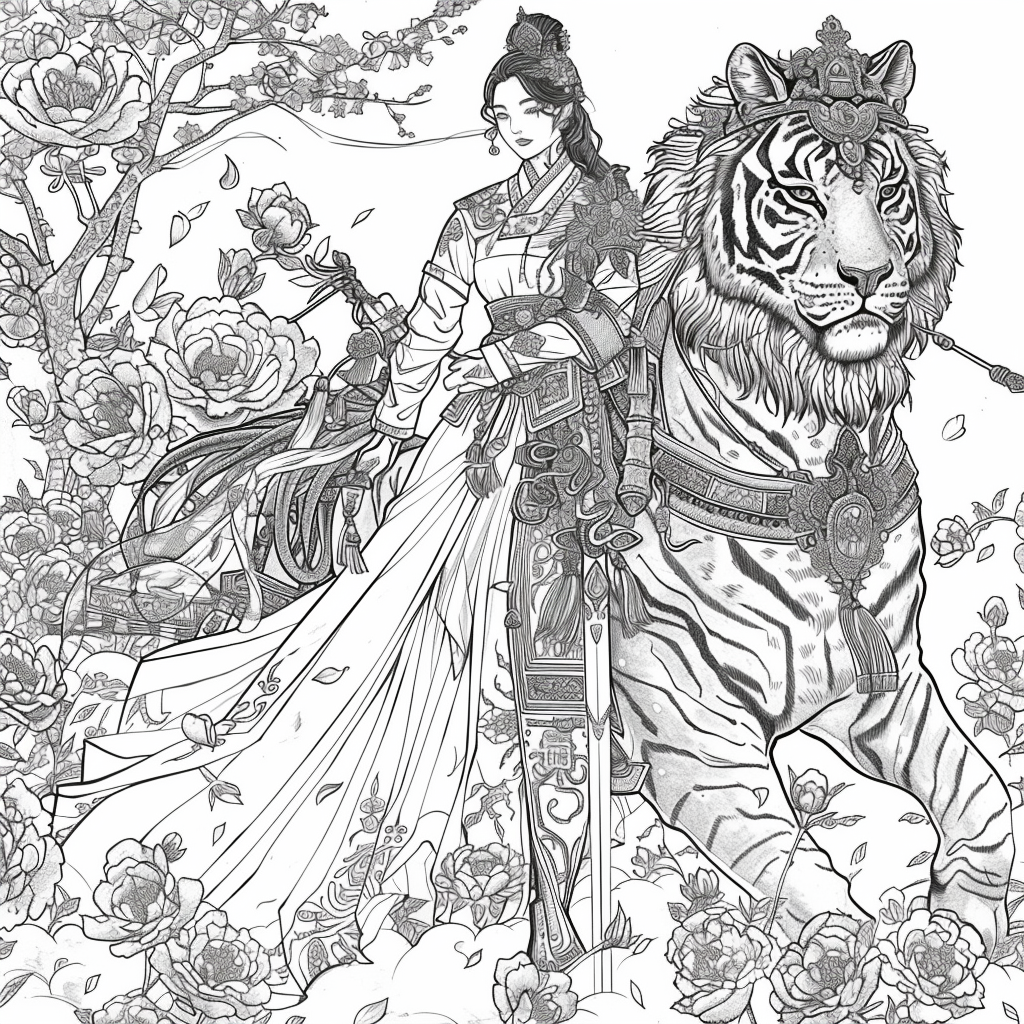 Princess and the Tiger Guardian
