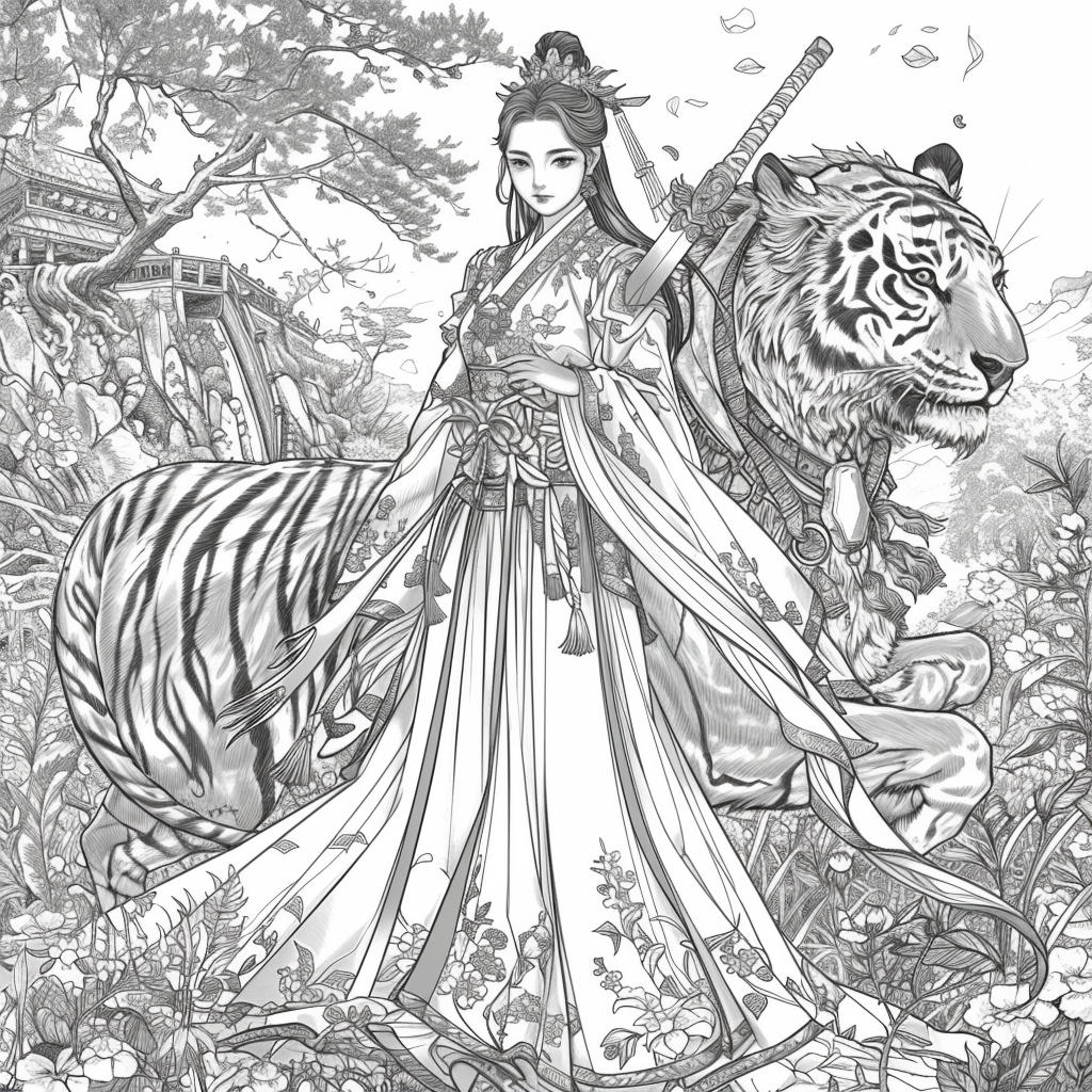 Princess and the Tiger Guardian