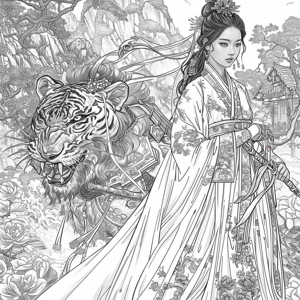 Princess and the Tiger Guardian