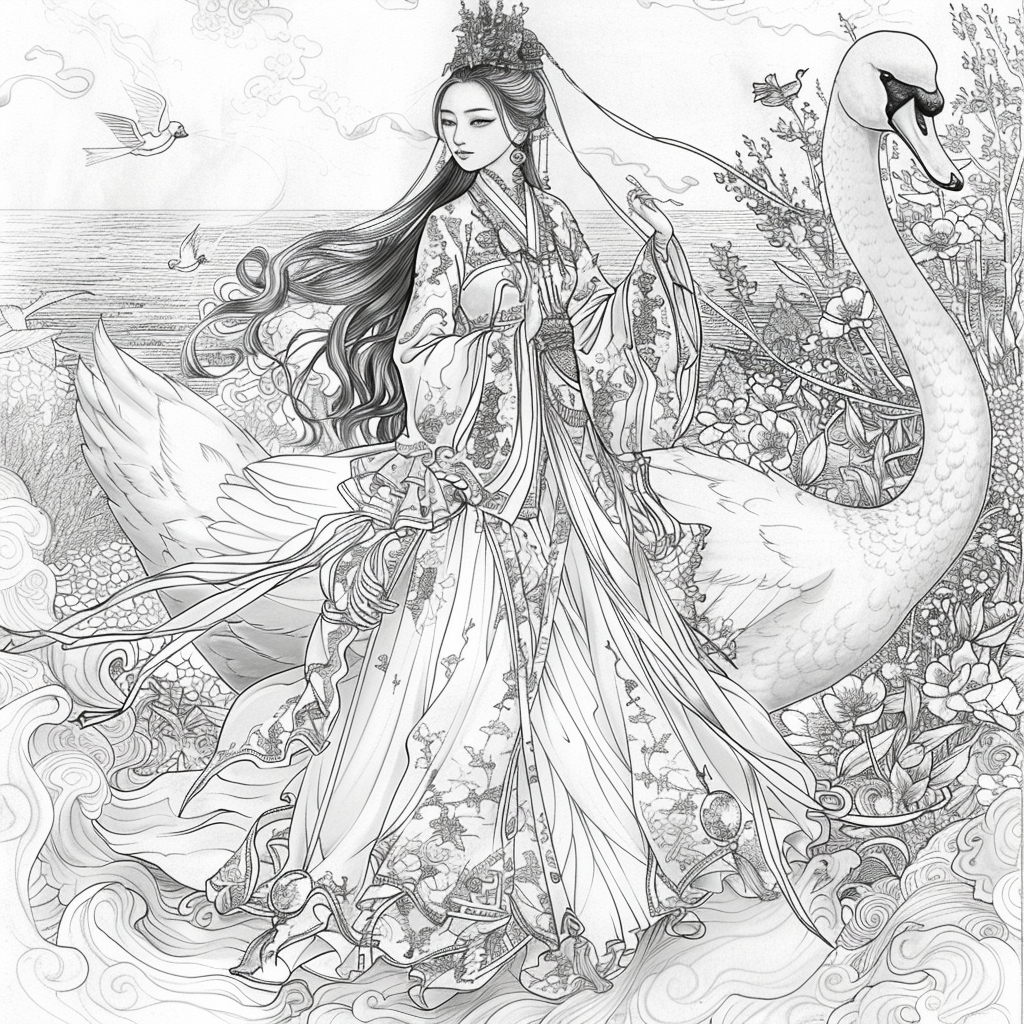 The Blossom Princess and Her Noble Steed