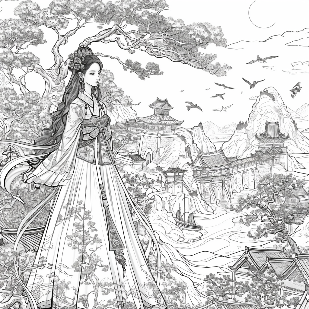 Celestial Goddess – Blessing of Peace and Life