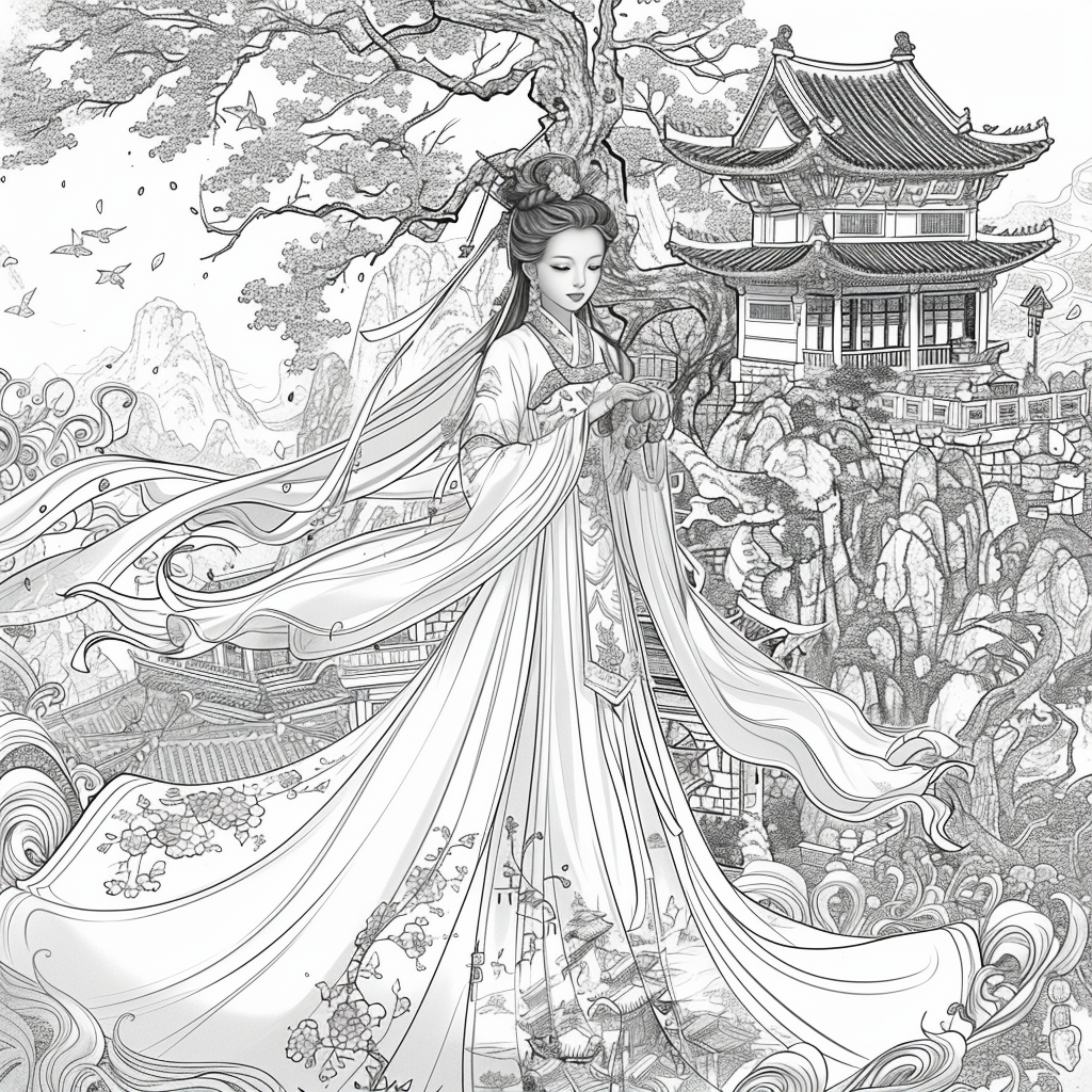 The Sky Princess of Blossoming Realms
