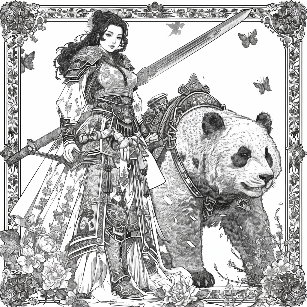 Harmony in the Bamboo Garden