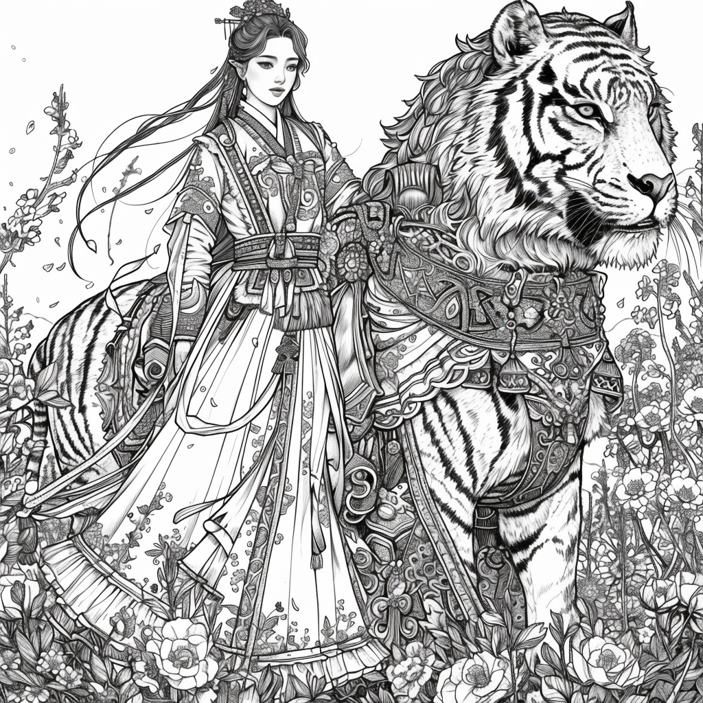 Princess and the Tiger Guardian